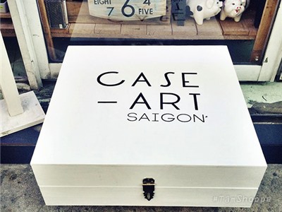 Hộp gỗ đựng ốp lưng điện thoại Case Art Saigon